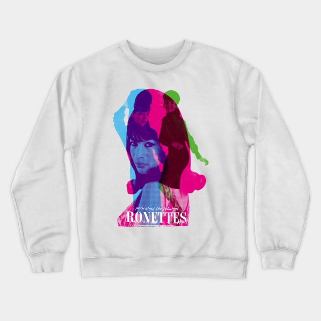 The Ronettes Crewneck Sweatshirt by HAPPY TRIP PRESS